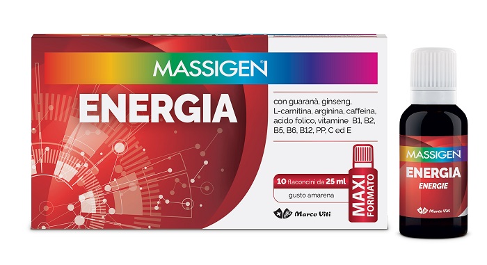 MASSIGEN ENERGIA 10 FLACONI DA 25 ML - Magnumfarma.it