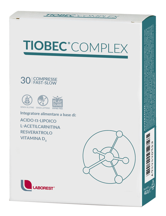 TIOBEC COMPLEX 30 COMPRESSE FAST SLOW - Magnumfarma.it