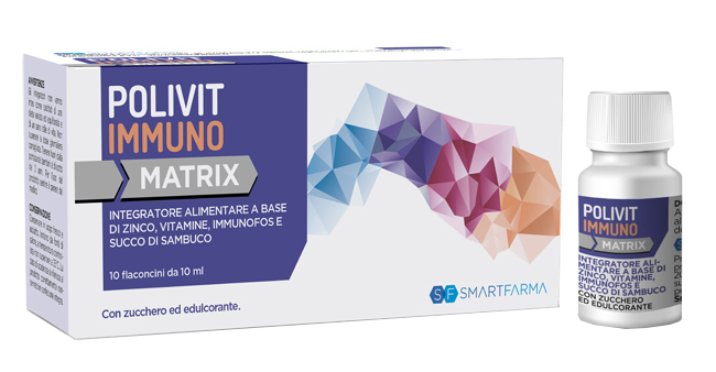 POLIVIT IMMUNO MATRIX 10 FLACONCINI DA 10 ML - Magnumfarma.it
