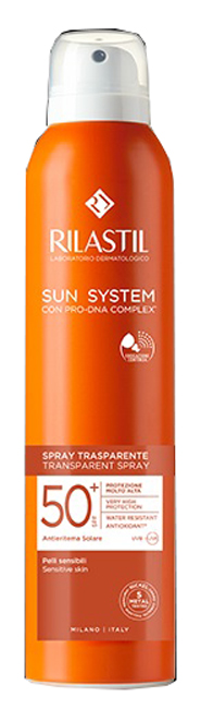 RILASTIL SUN SYSTEM TRASPARENT SPRAY SPF50+ 200 ML - Magnumfarma.it