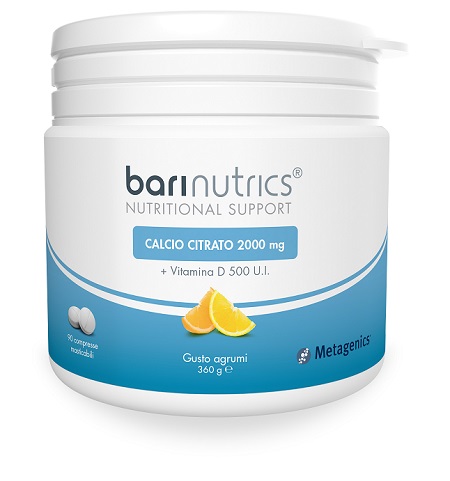 BARINUTRICS CALCIO CITRATO ARANCIA LIMONE ITA 90 COMPRESSE - Magnumfarma.it