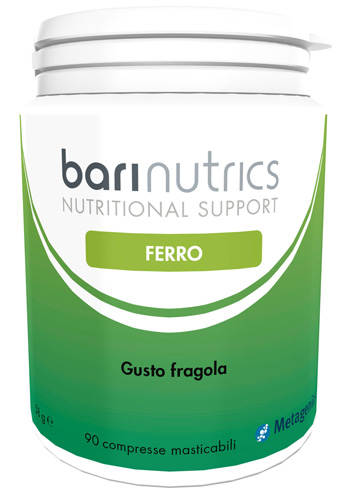 BARINUTRICS FERRO FRAGOLA ITA 90 COMPRESSE - Magnumfarma.it