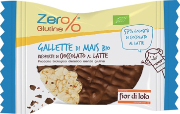 ZER% GLUTINE GALLETTE MAIS RICOPERTE DI CIOCCOLATO AL LATTE BIO 32 G - Magnumfarma.it