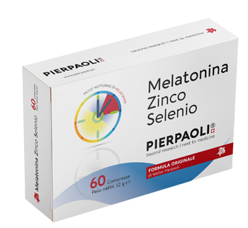 MELATONINA ZINCO SELENIO PIERPAOLI 60 COMPRESSE - Magnumfarma.it