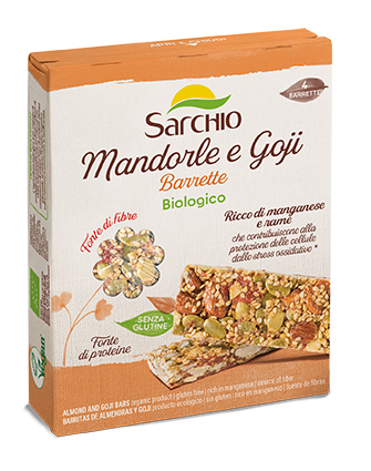 BARRETTE MANDORLE E GOJI 4X20 G - Magnumfarma.it