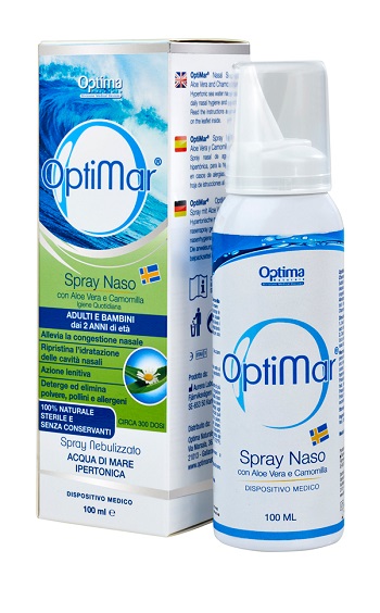 OPTIMAR SPRAY NASO ALOE CAMOMILLA 100 ML - Magnumfarma.it