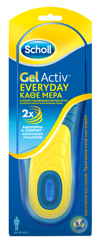 SCHOLL GEL ACTIV EVERYDAY UOMO - Magnumfarma.it