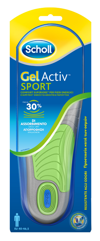 SCHOLL GEL ACTIV SPORT UOMO - Magnumfarma.it