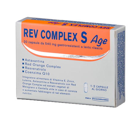 REV COMPLEX S AGE 20 CAPSULE - Magnumfarma.it