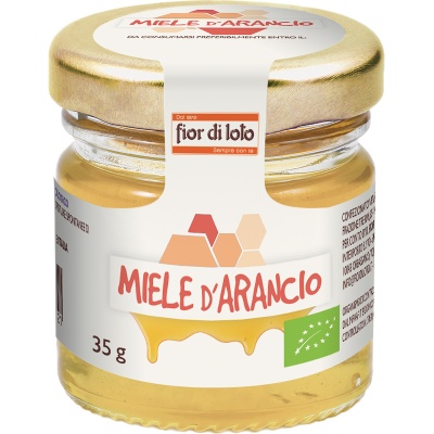 FIOR DI LOTO MINI MIELE DI ARANCIO BIO 35 G - Magnumfarma.it
