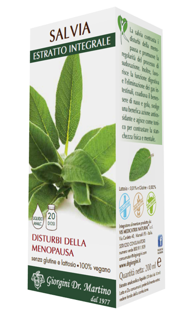 SALVIA ESTRATTO INTEGRALE 200 ML - Magnumfarma.it