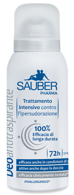 SAUBER ANTITRASPIRANTE 72 ORE SPRAY - Magnumfarma.it