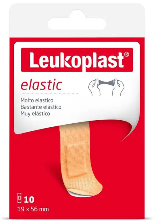 LEUKOPLAST ELASTIC 56X19 10 PEZZI - Magnumfarma.it