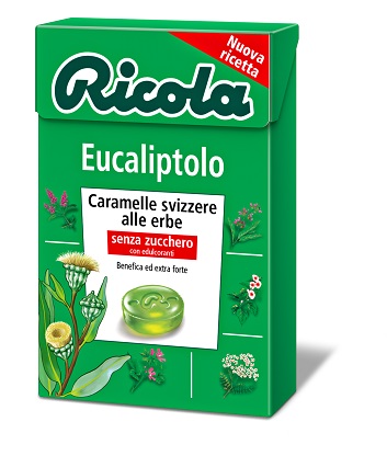 RICOLA EUCALIPTOLO SENZA ZUCCHERO 50 G - Magnumfarma.it