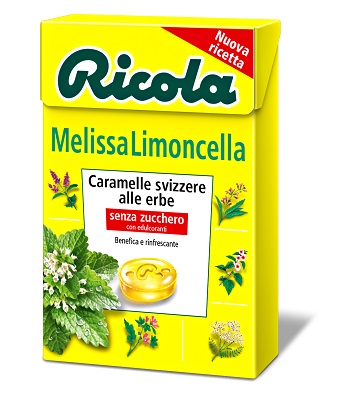 RICOLA MELISSA LIMONCELLA SENZA ZUCCHERO 50 G - Magnumfarma.it