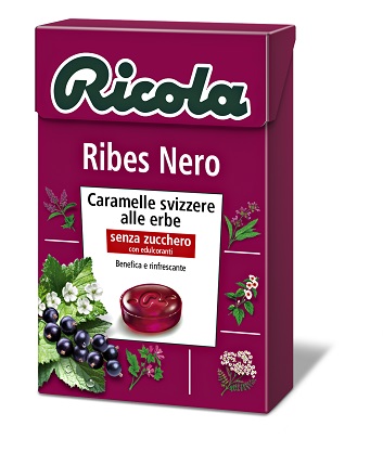 RICOLA RIBES NERO SENZA ZUCCHERO 50 G - Magnumfarma.it