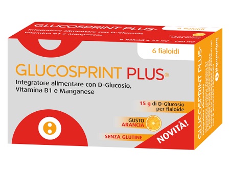 GLUCOSPRINT PLUS ARANCIA 6 FIALOIDI DA 25 ML - Magnumfarma.it