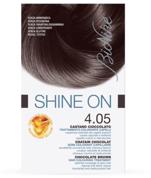 BIONIKE SHINE ON TRATTAMENTO COLORANTE CAPELLI CASTANO CIOCCOLATO 4.05 - Magnumfarma.it