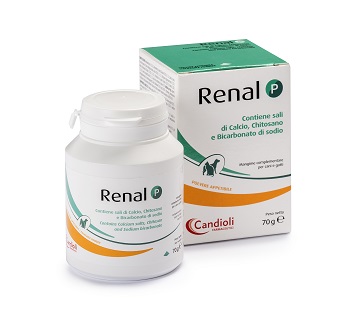 RENAL P MANGIME COMPLEMENTARE PER CANI E GATTI BARATTOLO 70 G - Magnumfarma.it