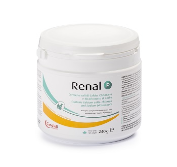 RENAL P MANGIME COMPLEMENTARE PER CANI E GATTI BARATTOLO 240 G - Magnumfarma.it