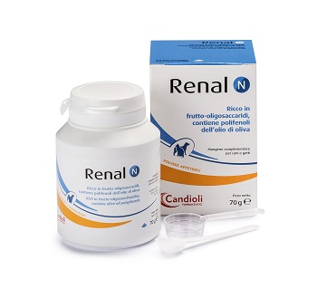 RENAL N MANGIME COMPLEMENTARE PER CANI E GATTI BARATTOLO 70 G - Magnumfarma.it