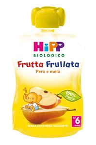 HIPP BIO FRUTTA FRULLATA PERA MELA 90 G - Magnumfarma.it