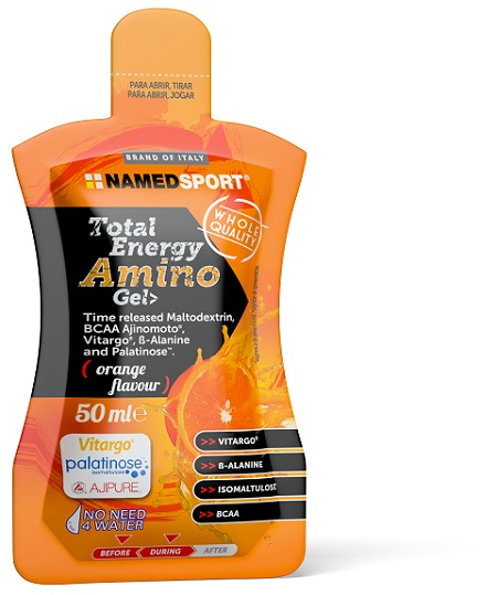 TOTAL ENERGY AMINO GEL ORANGE FLAVOUR 50 ML - Magnumfarma.it