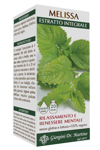 MELISSA ESTRATTO INTEGRALE 200 ML - Magnumfarma.it
