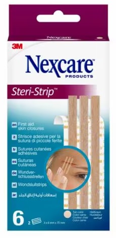 CEROTTO PER SUTURA STERI STRIP SKIN 6X75 MM 6 STRISCE - Magnumfarma.it