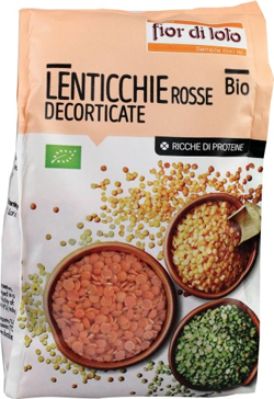 LENTICCHIE PICCOLE ROSSE DECORTICATE BIO 400 G - Magnumfarma.it