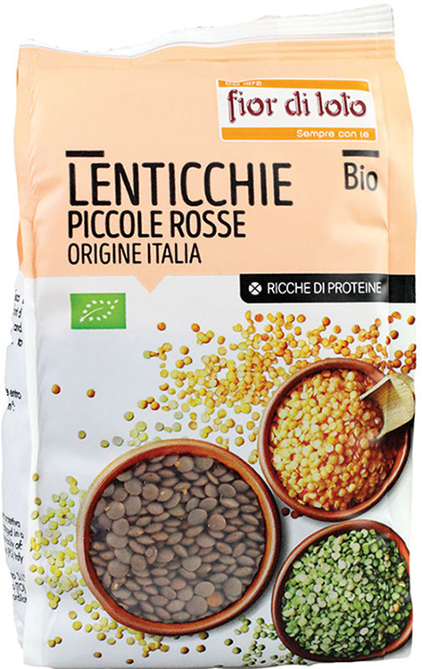 LENTICCHIE PICCOLE ROSSE ITALIA BIO 400 G - Magnumfarma.it