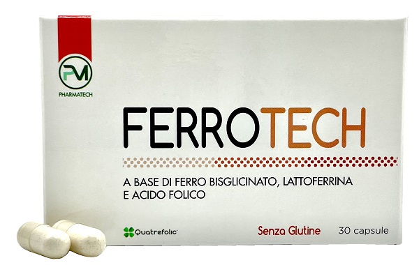 FERROTECH 30 CAPSULE DA 550MG - Magnumfarma.it