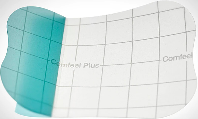 MEDICAZIONE SPECIALE ATTIVA TRASPARENTE CON IDROCOLLOIDE COMFEEL PLUS 5X7 CM 10 PEZZI - Magnumfarma.it