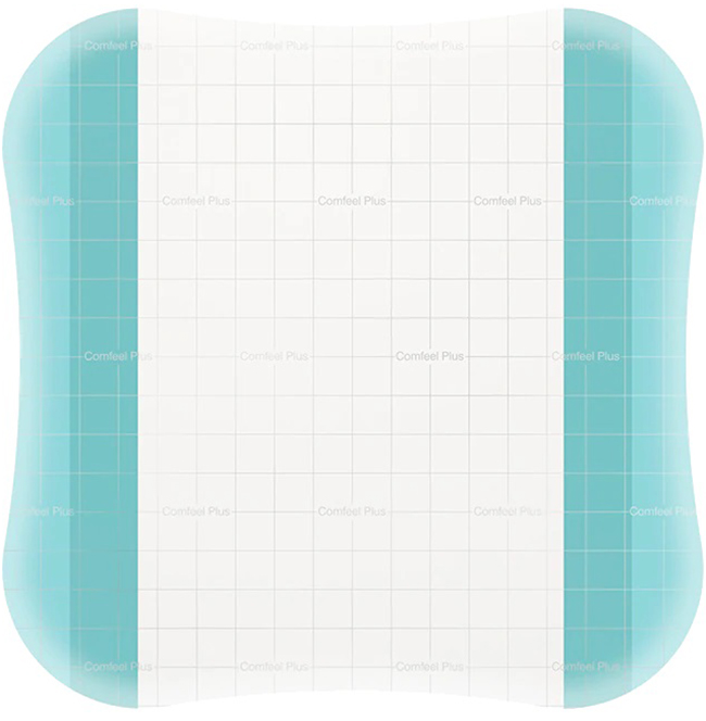 MEDICAZIONE SPECIALE ATTIVA TRASPARENTE CON IDROCOLLOIDE COMFEEL PLUS 20X20 CM 5 PEZZI - Magnumfarma.it
