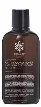 ORGANICS COSMETICS FORTIFY CONDITIONER NEEM OIL AND MILLET 250 ML - Magnumfarma.it