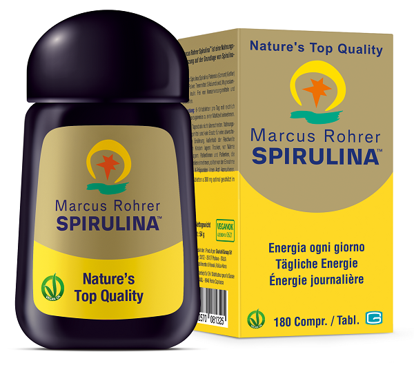 SPIRULINA MARCUS ROHRER 180 COMPRESSE - Magnumfarma.it