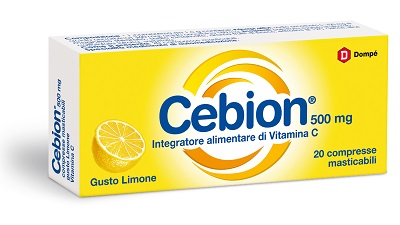 CEBION MASTICABILE LIMONE VITAMINA C 500 MG 20 COMPRESSE - Magnumfarma.it