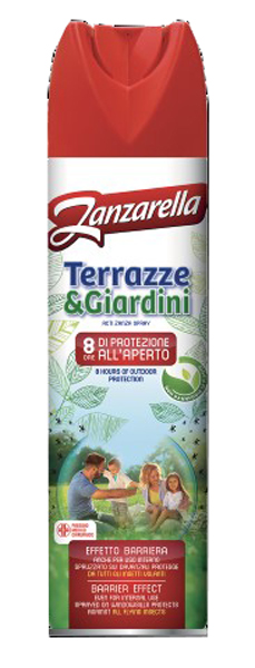 ZANZARELLA AMBIENTE SPRAY TERRAZZE&GIARDINI 400 ML - Magnumfarma.it