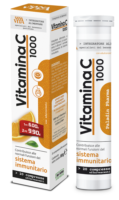 SANAVITA VITAMINA C 20 COMPRESSE EFFERVESCENTI - Magnumfarma.it
