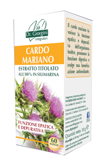 CARDO MARIANO ESTRATTO TITOLATO 60 PASTIGLIE - Magnumfarma.it