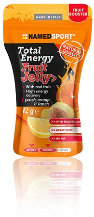 TOTAL ENERGY FRUIT JELLY PEACH ORANGE & LEMON 42 G - Magnumfarma.it