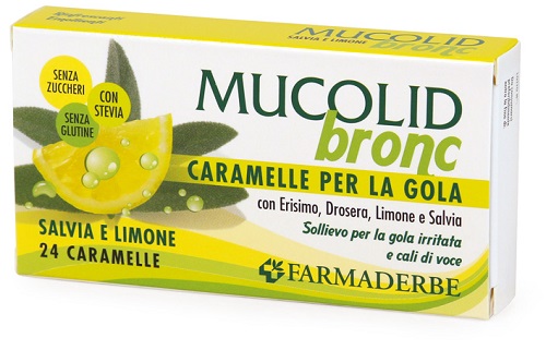 MUCOLID BRONC SALVIA & LIMONE 24 CARAMELLE - Magnumfarma.it