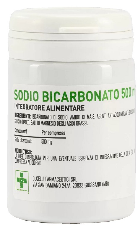 SODIO BICARBONATO 500 MG 100 COMPRESSE - Magnumfarma.it