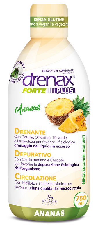 DRENAX FORTE PLUS ESOTICO CON ESTRATTO D'ANANAS 750 ML - Magnumfarma.it