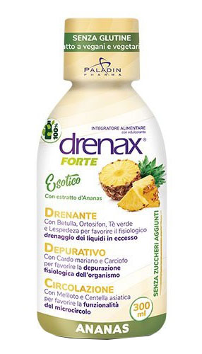 DRENAX FORTE ESOTICO CON ESTRATTO D'ANANAS 300 ML - Magnumfarma.it