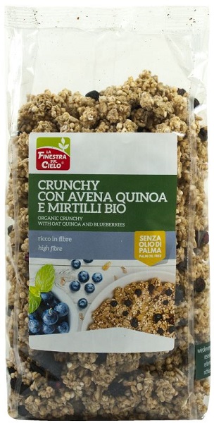 CRUNCHY CON AVENA QUINOA E MIRTILLI - Magnumfarma.it