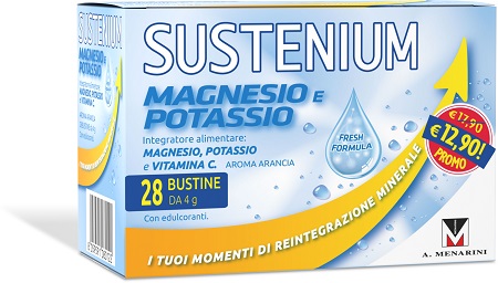 SUSTENIUM MAGNESIO POTASSIO 28 BUSTINE PROMO - Magnumfarma.it