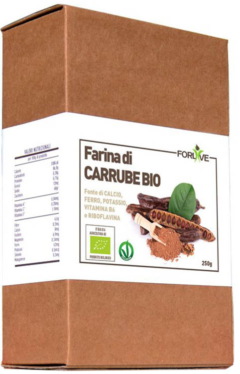 FARINA DI CARRUBE BIO 250 G - Magnumfarma.it