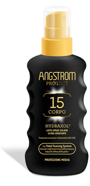 ANGSTROM PROTECT HYDRAXOL LATTE SPRAY SOLARE PROTEZIONE 15 175 ML - Magnumfarma.it