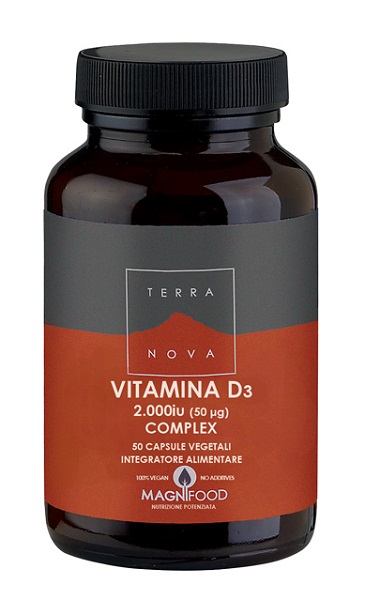 TERRANOVA COMPLESSO DI VITAMINA D3 2000 IU (50UG) 50 CAPSULE - Magnumfarma.it